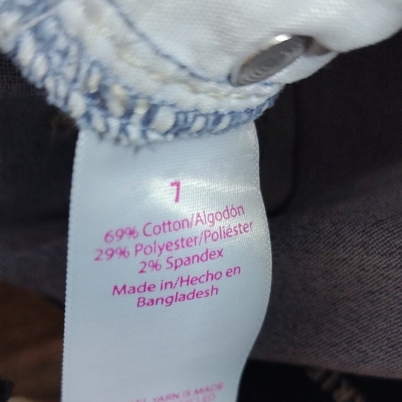 No Boundaries Blue High Waist Denim Shorts - Picture 3 of 4